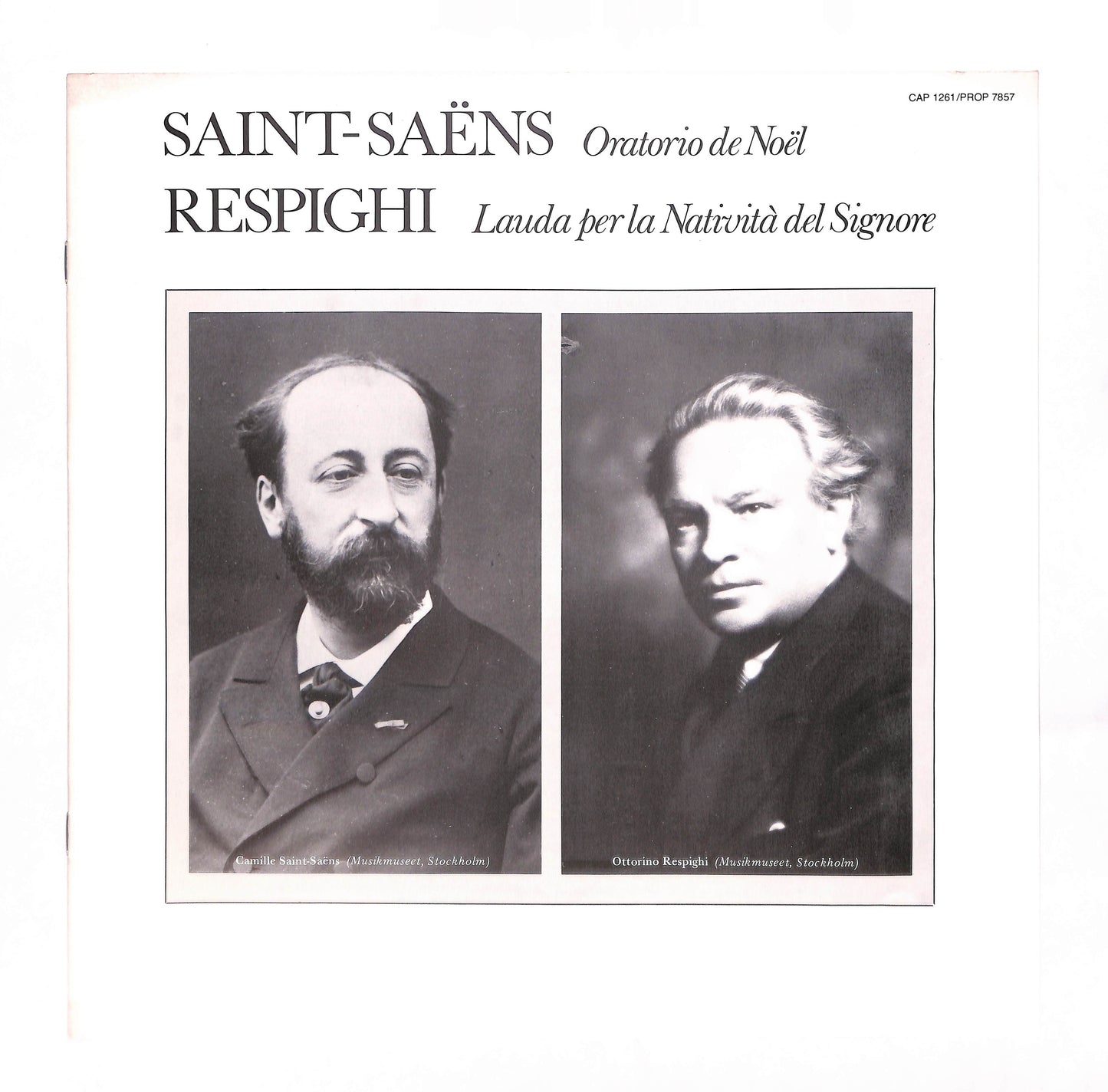 Oratorio De Noël / Lauda Per La Natività Del Signore