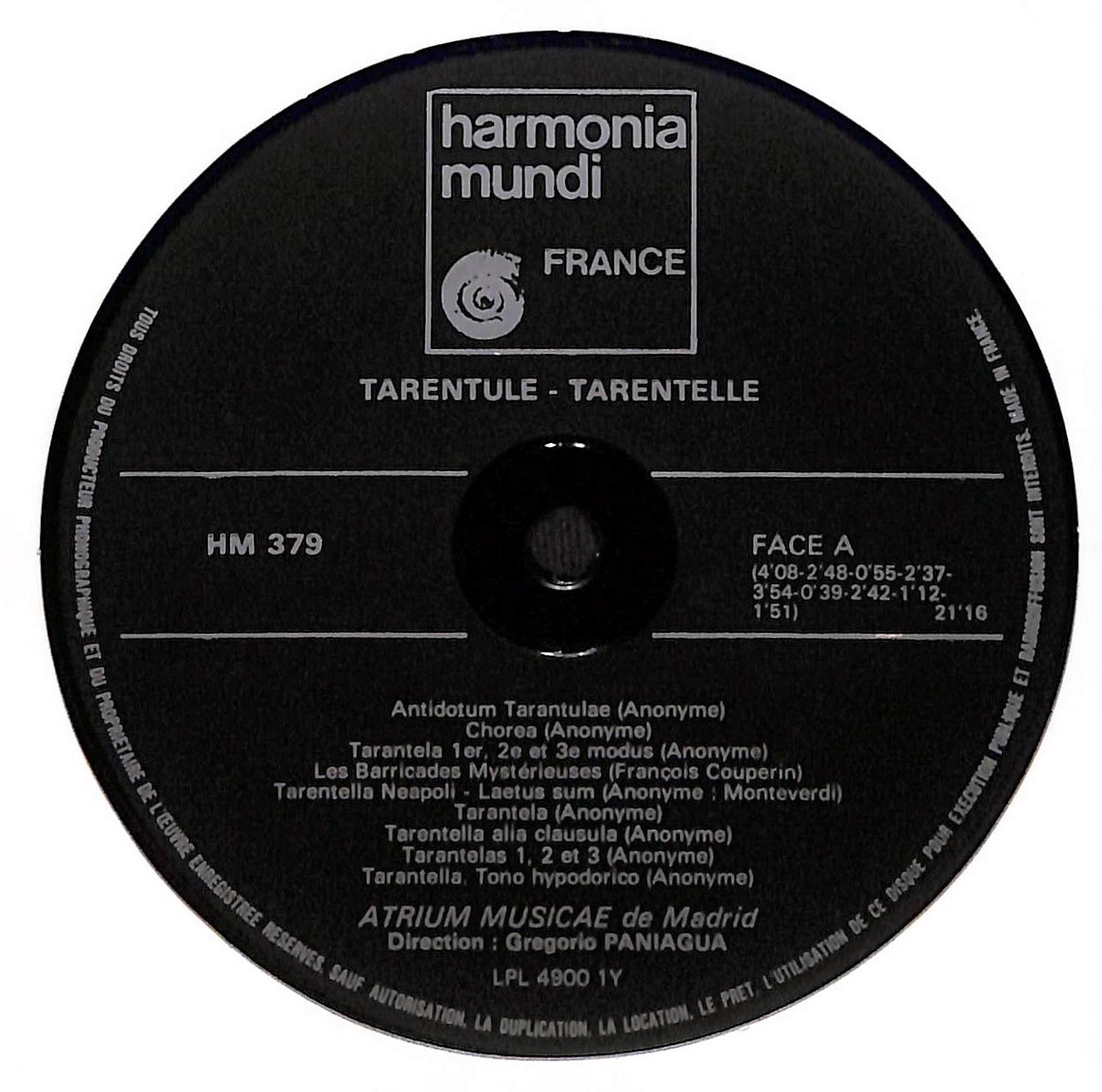 Tarentule-Tarentelle