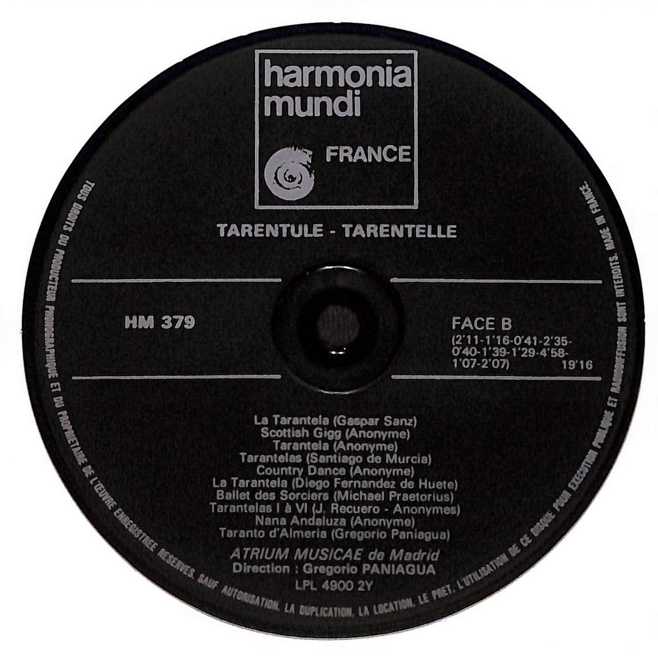 Tarentule-Tarentelle