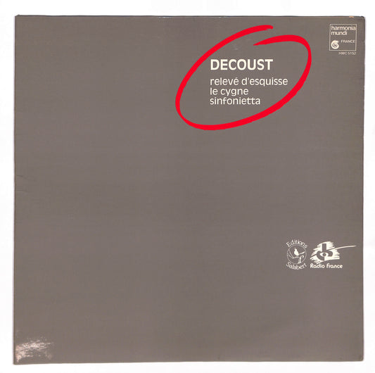 Relevé D'esquisse / Le Cygne / Sinfonietta