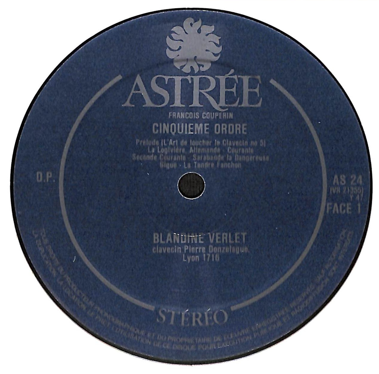 Premier Livre De Piéces De Clavecin - Cinquiême Ordre