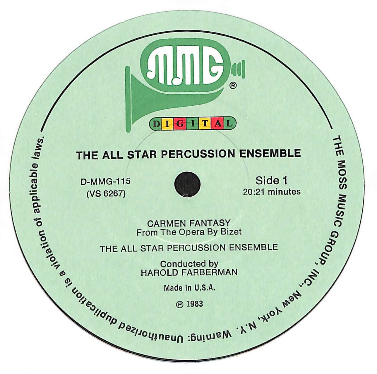 Carmen Fantasy / Scherzo From The Ninth Symphony / Canon / March To The Scaffold From Symphonie Fantastique