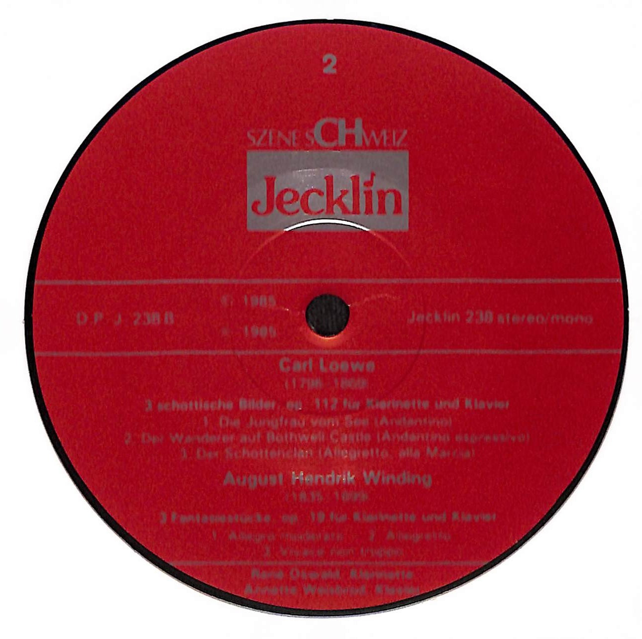 Johann Baptist Vanhal / Sonate B-Dur für Klarinette und Klavier