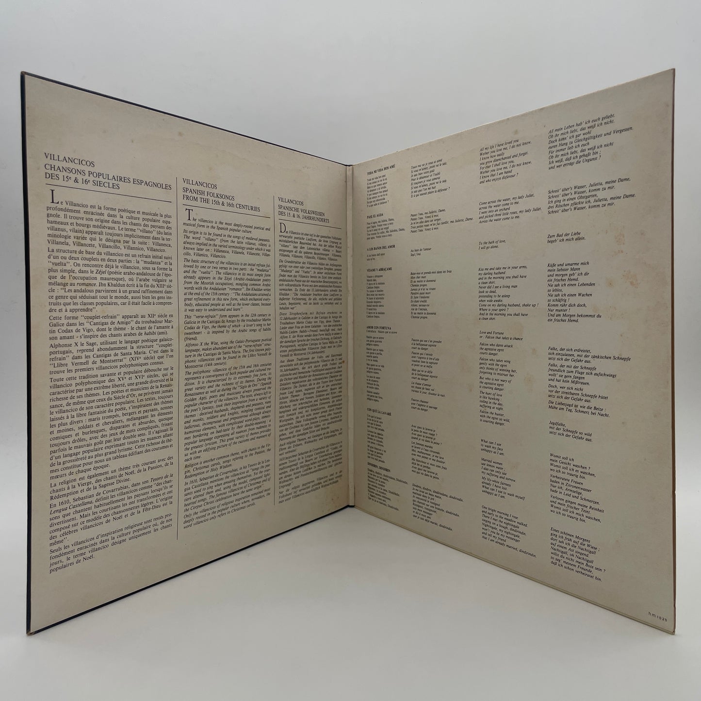 Villancicos - Chansons Populaires Espagnoles Des 15e Et 16e Siècles