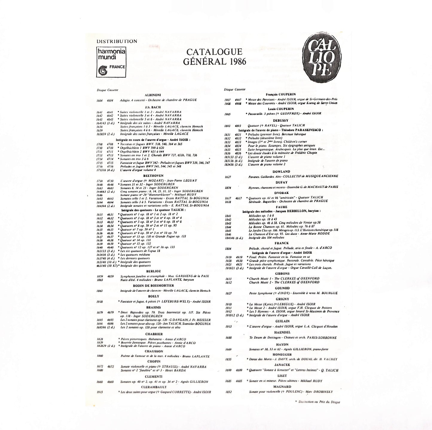 L'Orgue Français A La Renaissance (Musique Profane / Musique Sacrée)