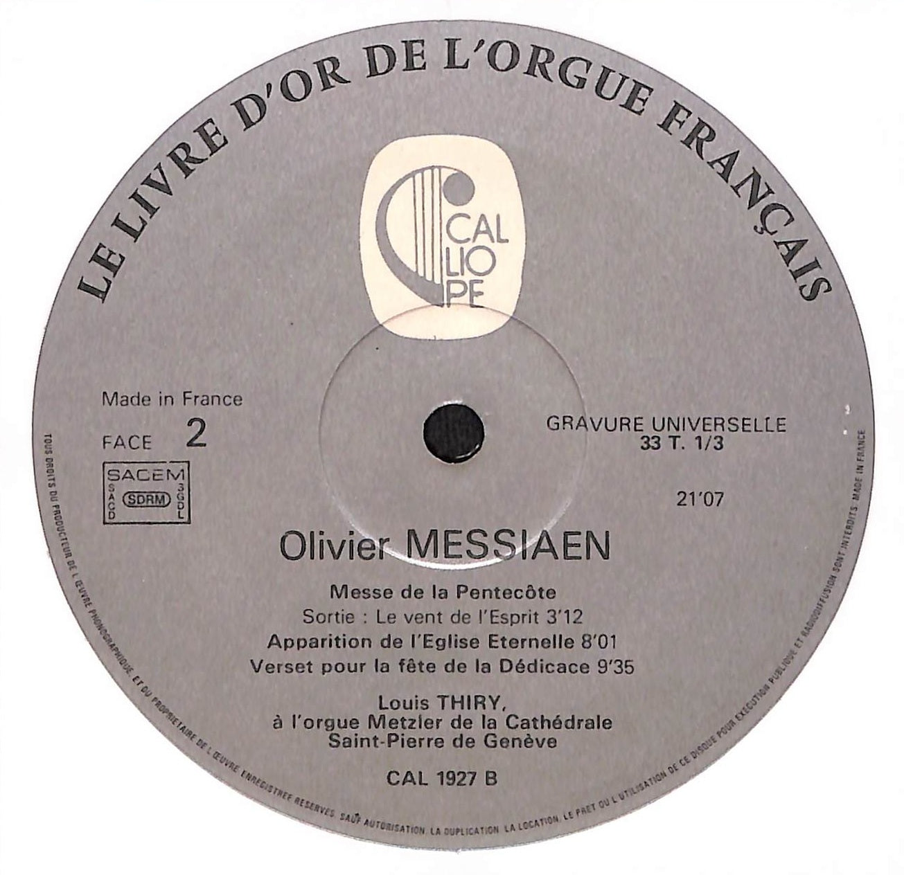 Messe De La Pentecôte / Apparition De L'Eglise Éternelle / Verset Pour La Fête De La Dédicace