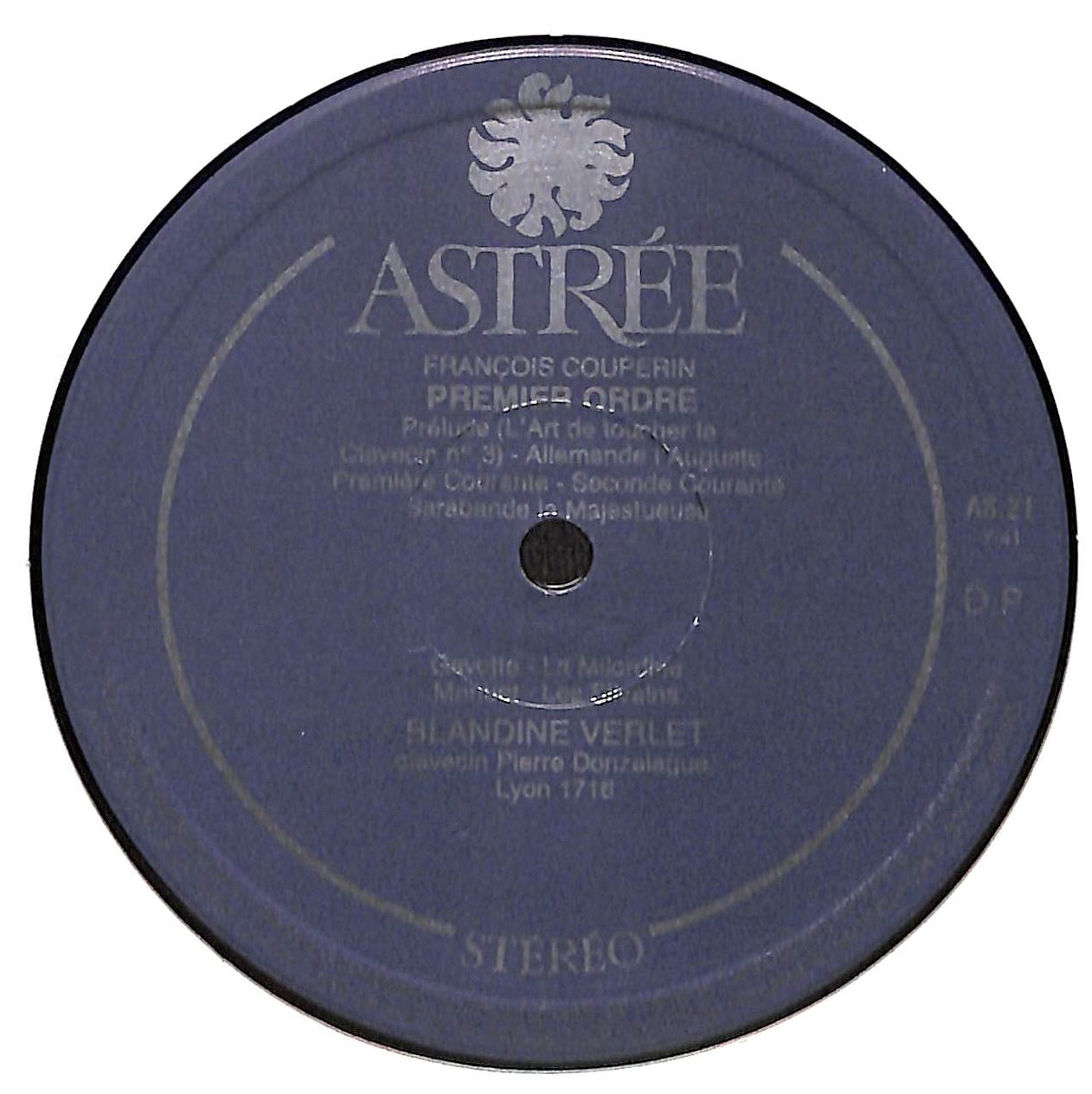 Premier Livre De Piéces De Clavecin : Premier Ordre