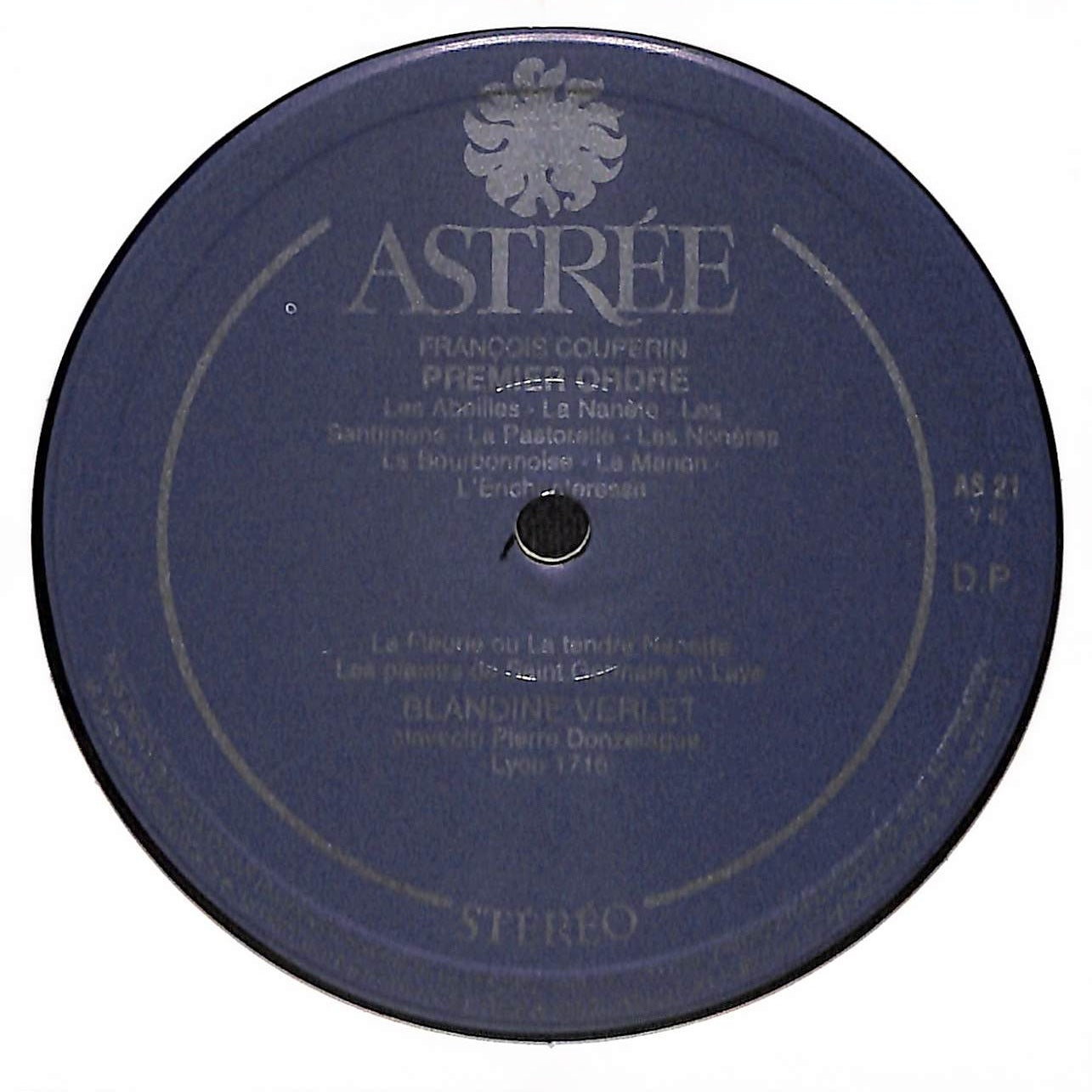 Premier Livre De Piéces De Clavecin : Premier Ordre