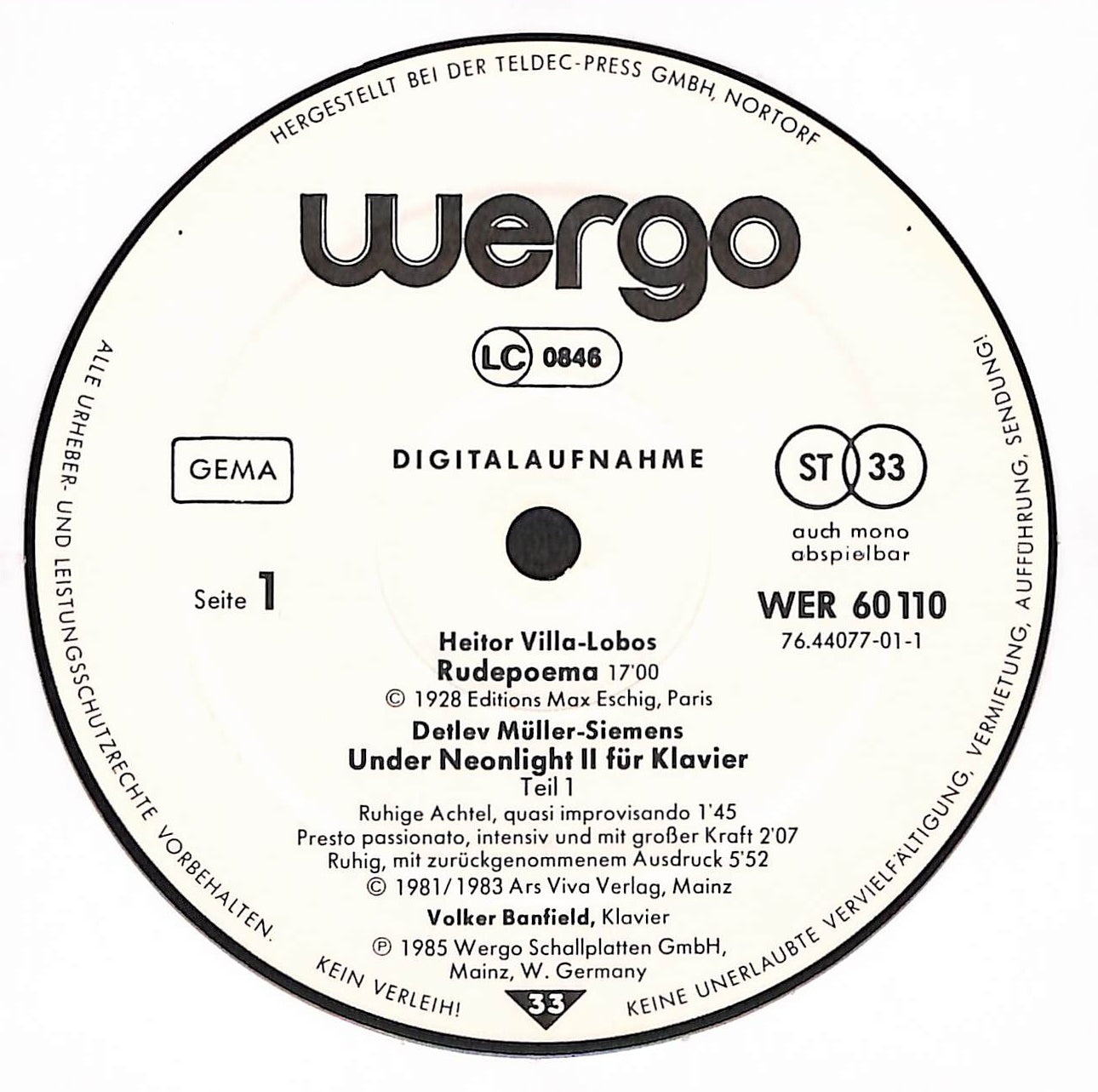 Rudepoêma / Under Neonlight II