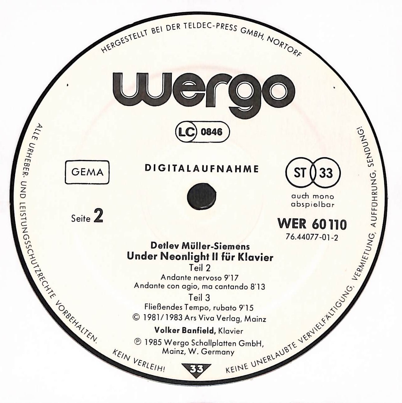 Rudepoêma / Under Neonlight II