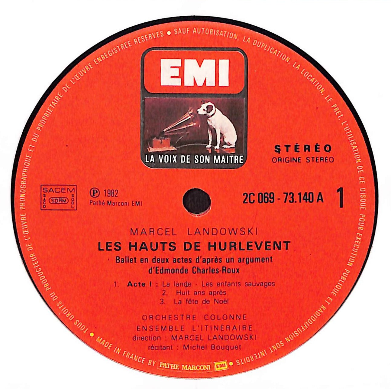 Les Hauts De Hurlevent "Histoire D'une Passion" / Ballet De Roland Petit Sur Un Argument D' Edmonde Charles-Roux D'après L'Œuvre D' Emily Brontë