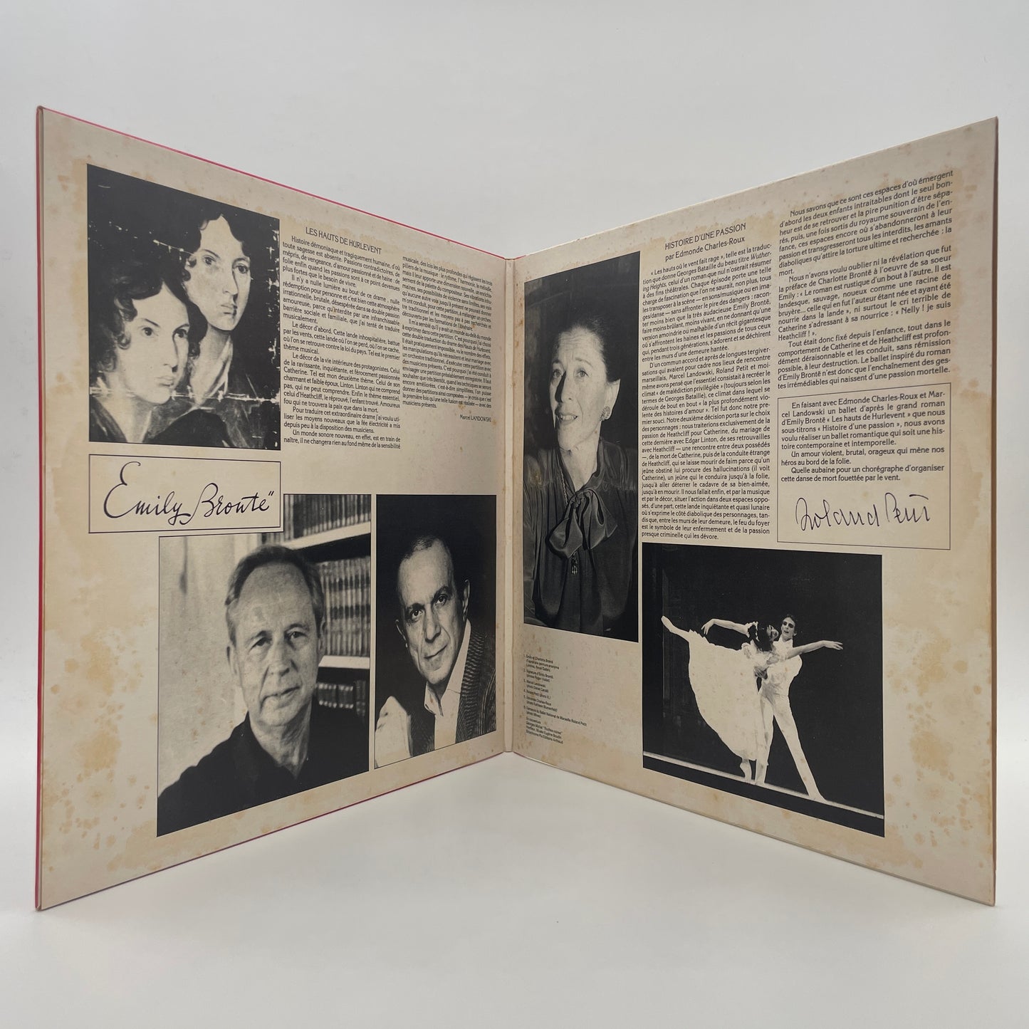 Les Hauts De Hurlevent "Histoire D'une Passion" / Ballet De Roland Petit Sur Un Argument D' Edmonde Charles-Roux D'après L'Œuvre D' Emily Brontë