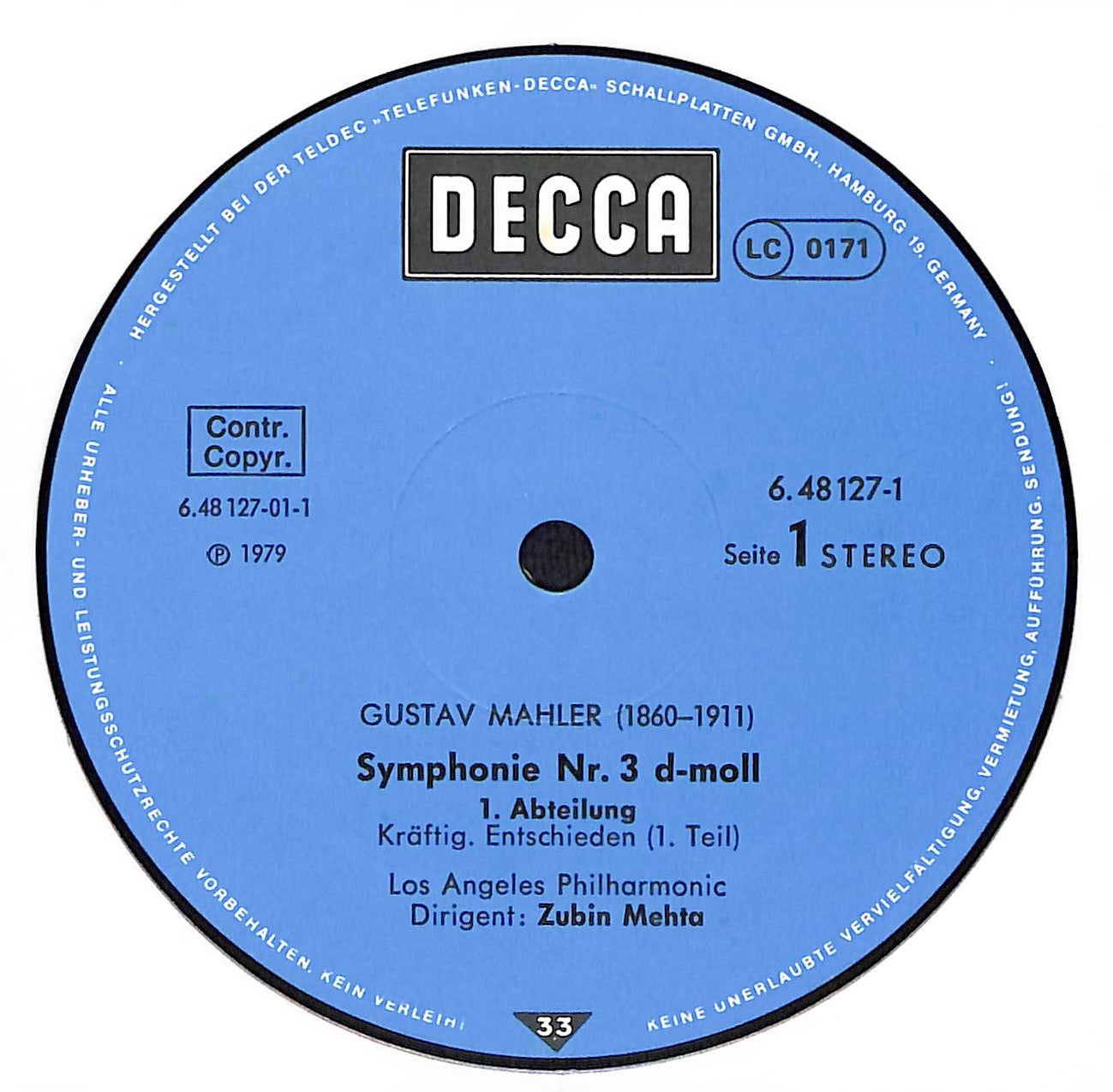 Symphonie Nr. 3 D-Moll