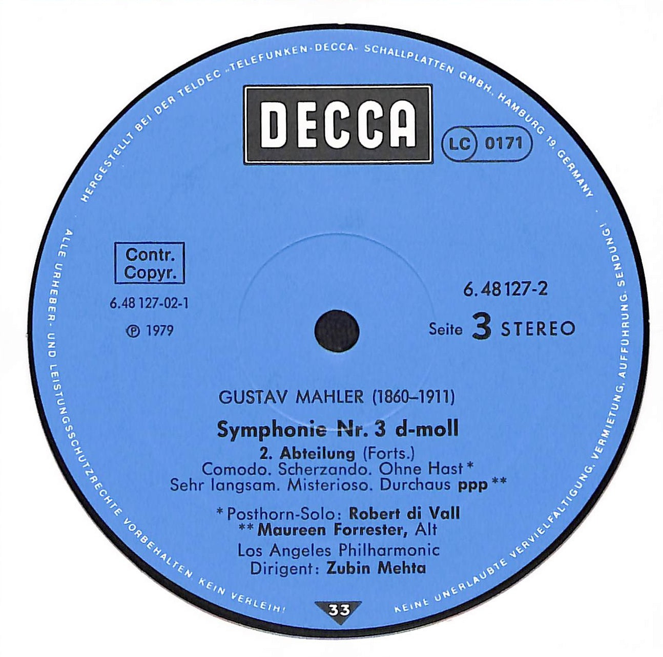 Symphonie Nr. 3 D-Moll