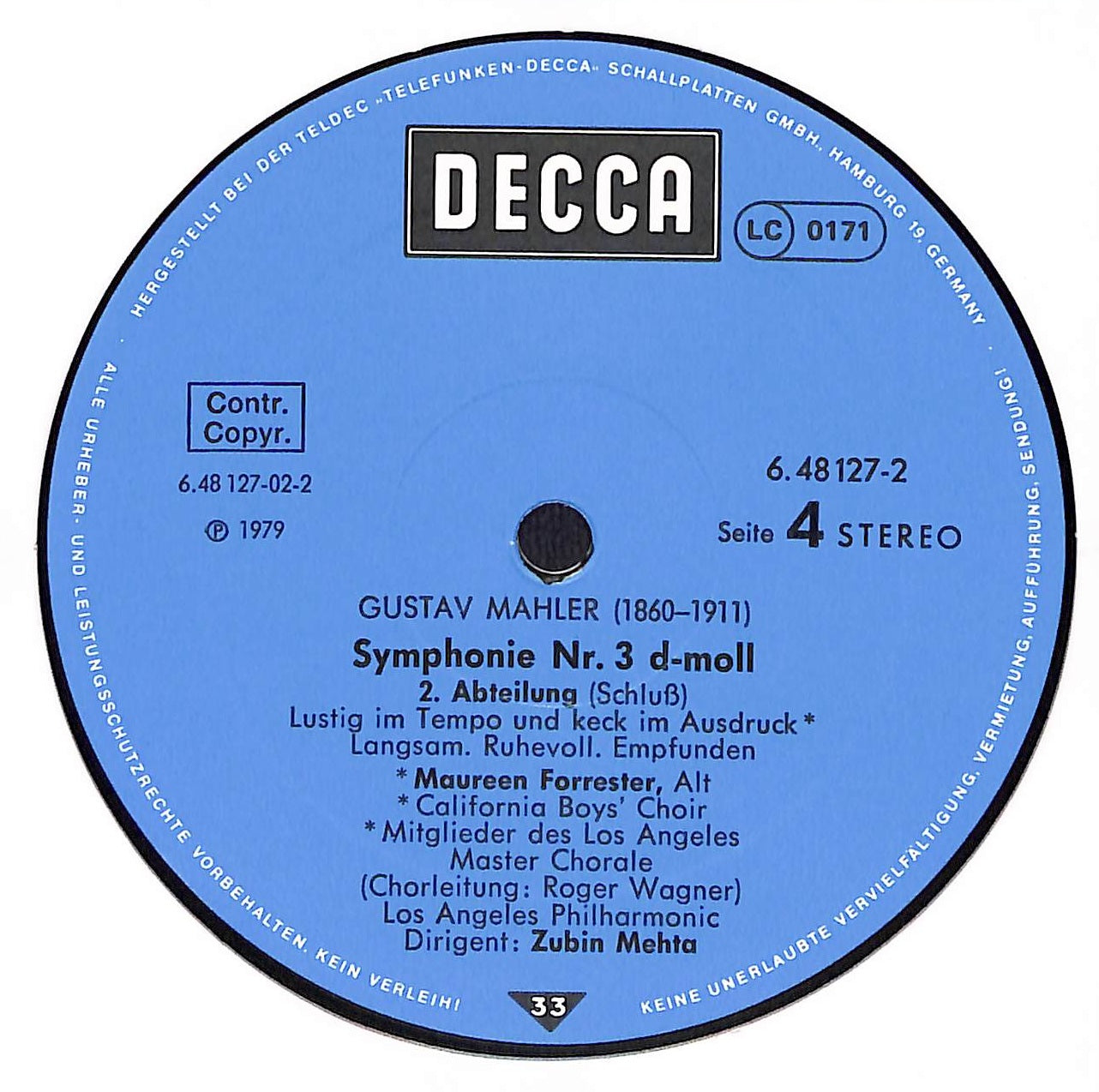 Symphonie Nr. 3 D-Moll