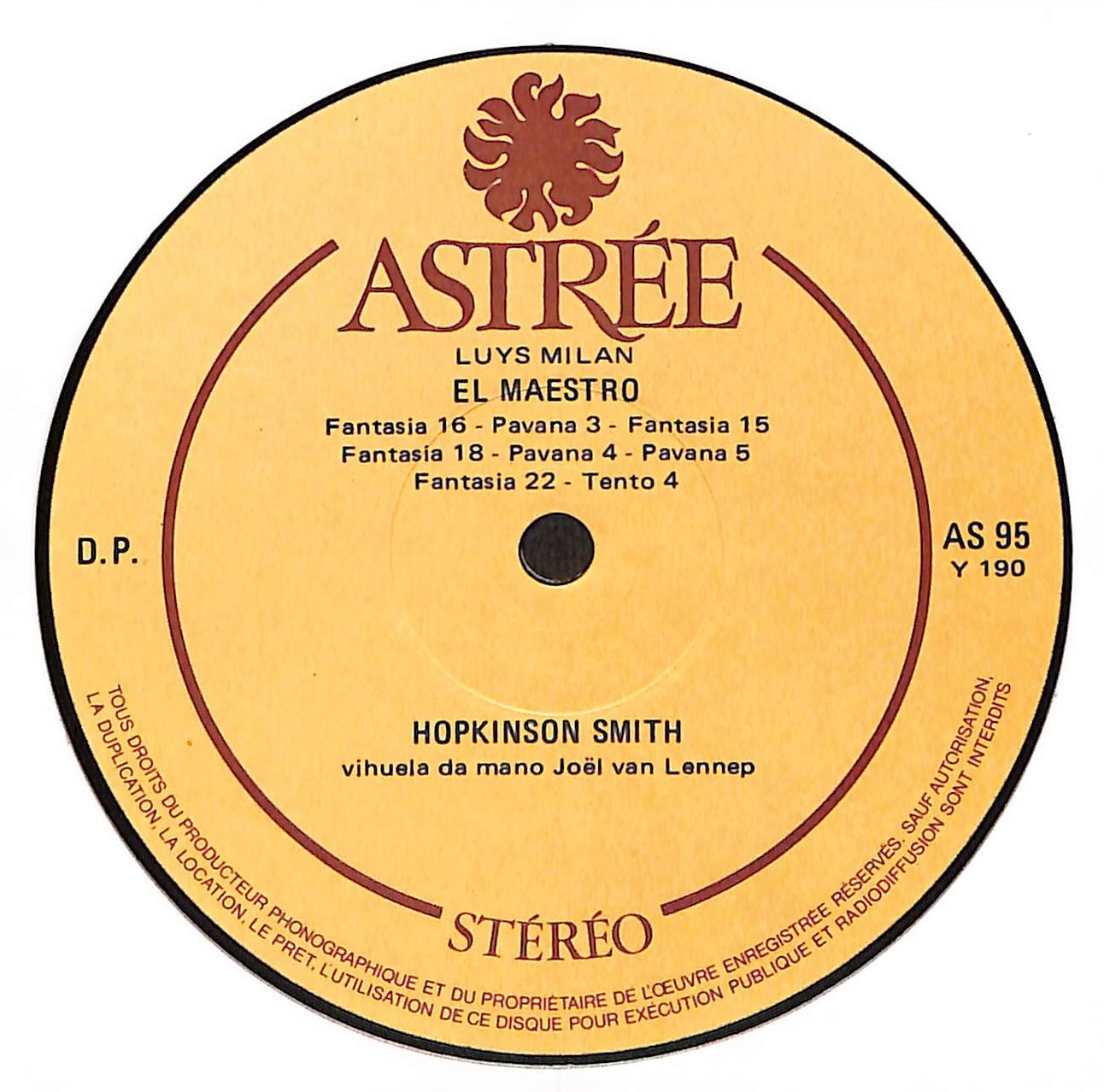 El Maestro 1536, I. Musica De Vihuela