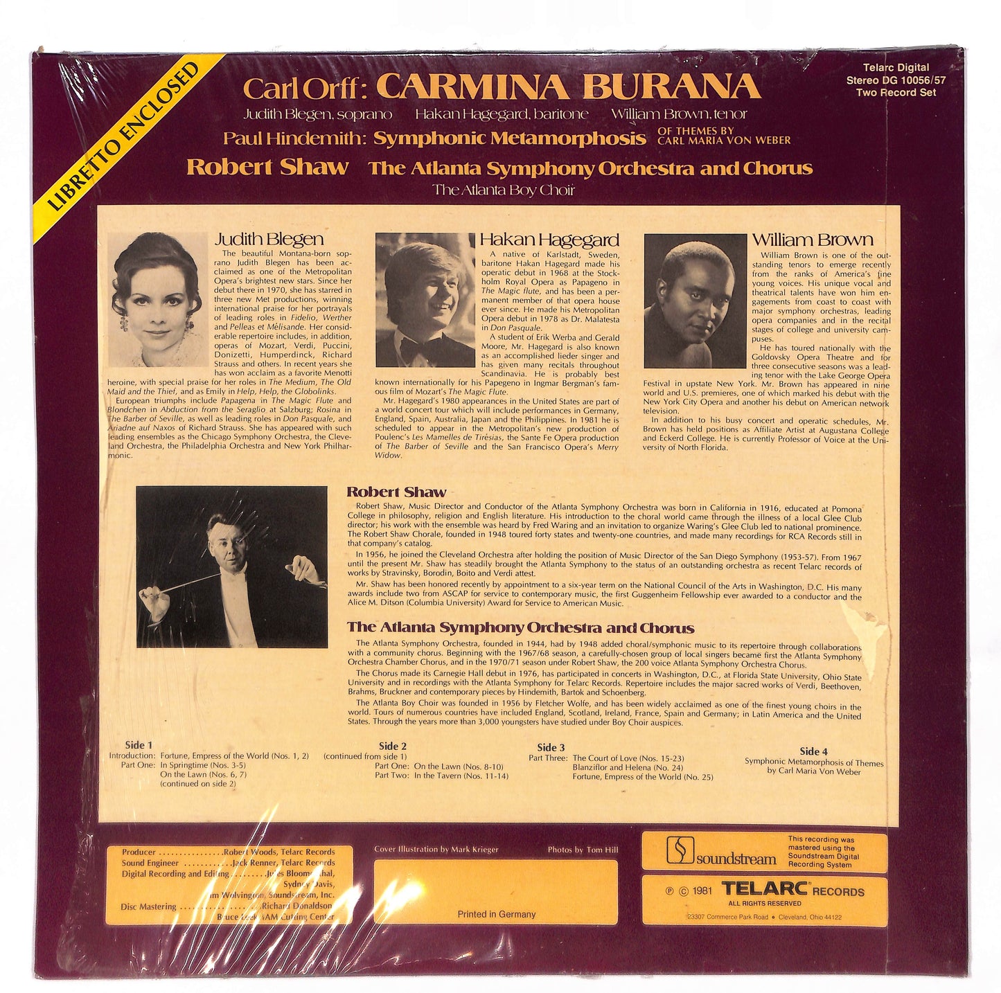 Carmina Burana / Symphonic Metamorphosis