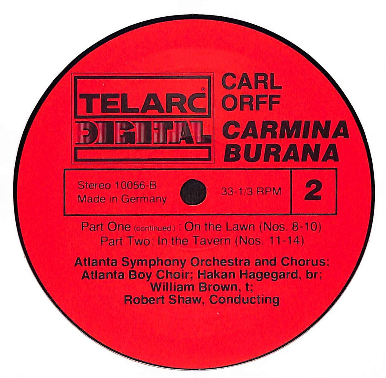 Carmina Burana / Symphonic Metamorphosis