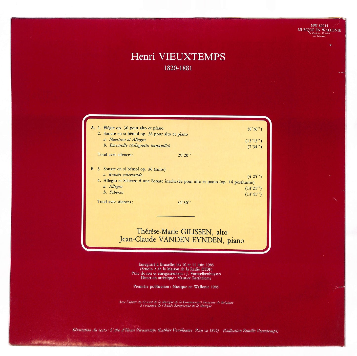 Elégie & Sonates (Alto & Piano)