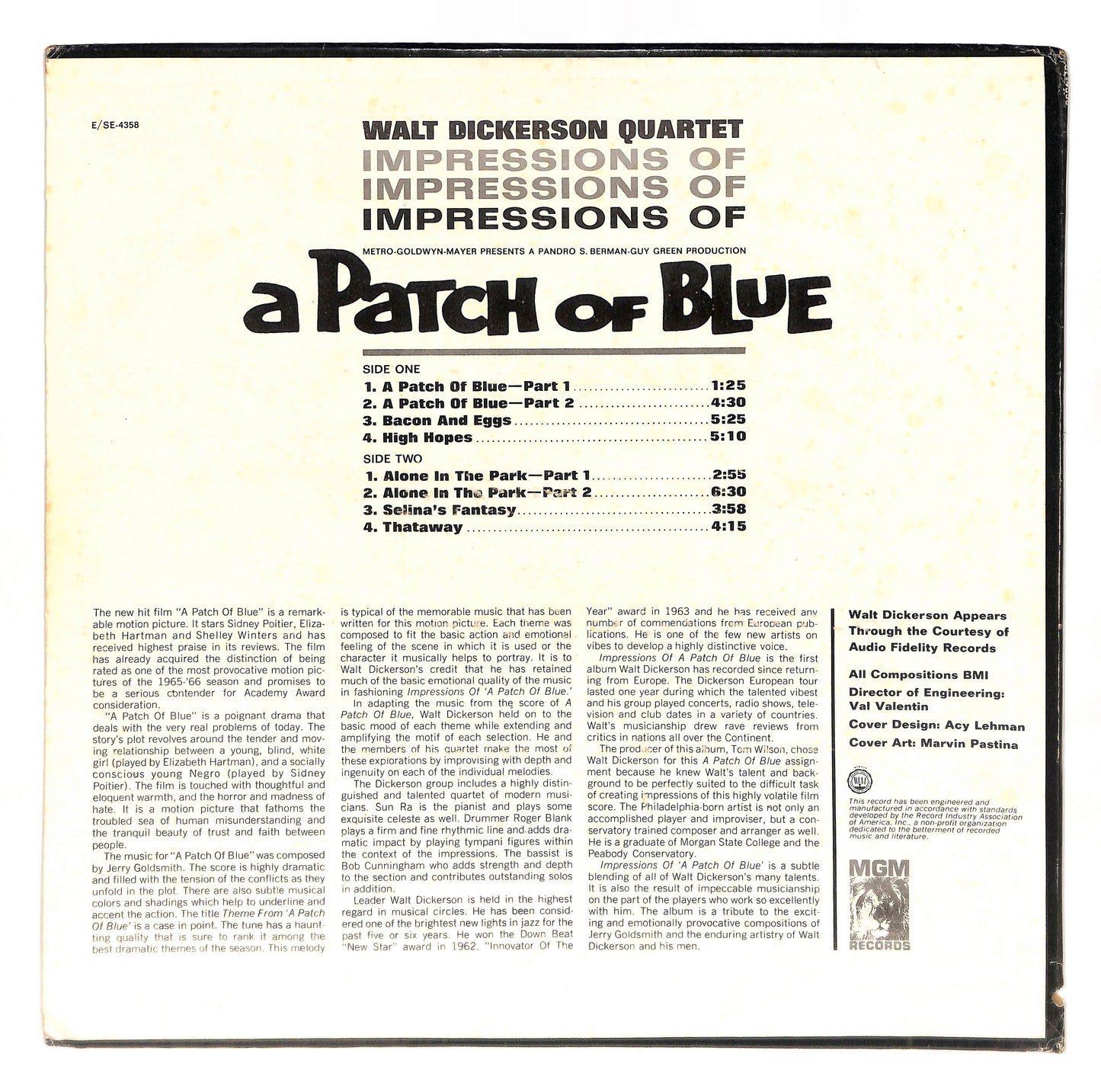 Impressions Of A Patch Of Blue