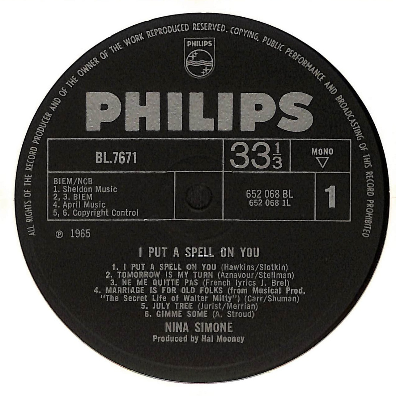 I Put A Spell On You