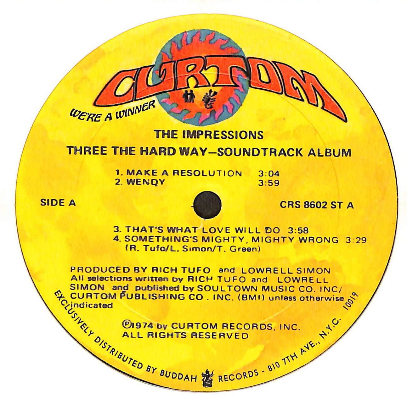 Three The Hard Way (Original Motion Picture Soundtrack)