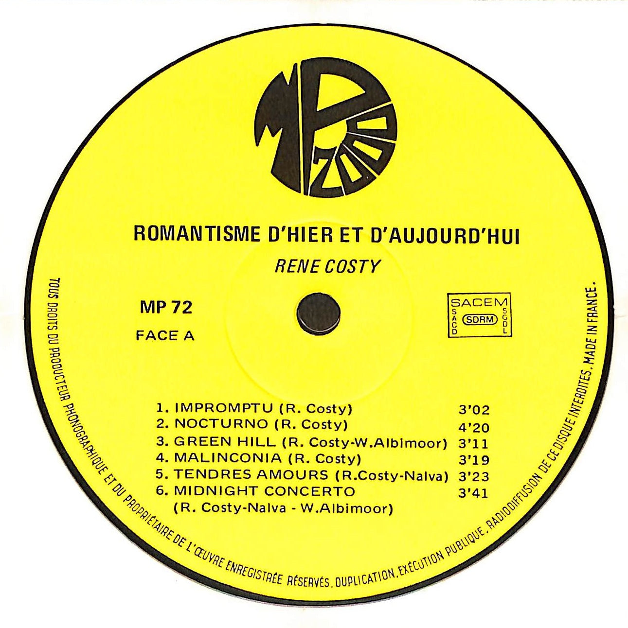 Romantisme D'Hier Et D'Aujourd'hui