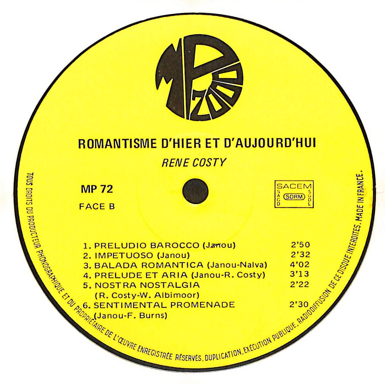 Romantisme D'Hier Et D'Aujourd'hui