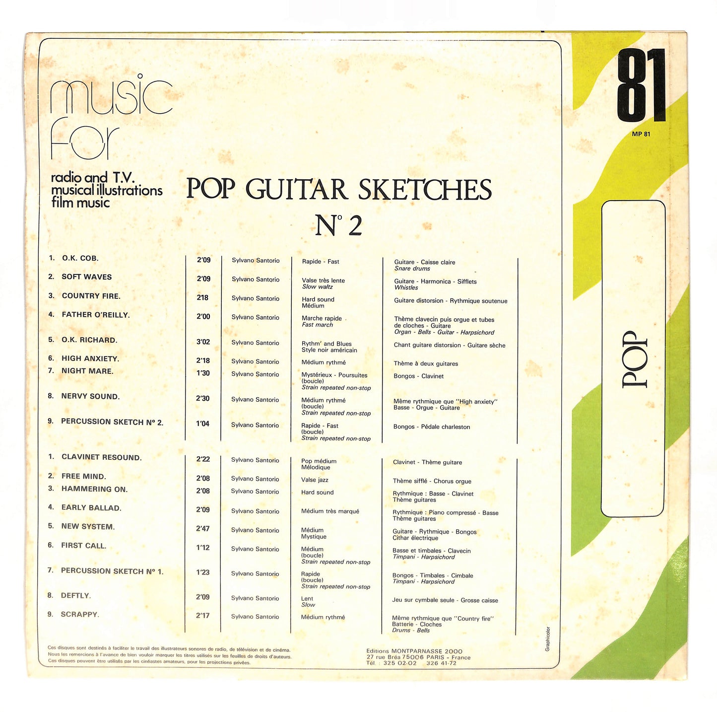 Pop Guitar Sketches No 2