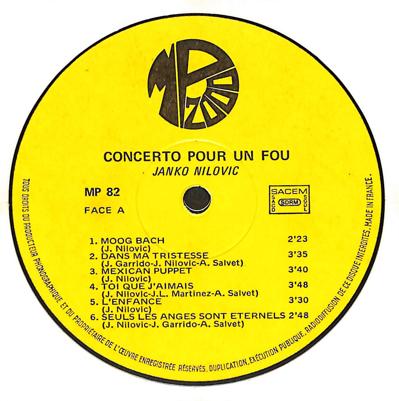 Concerto Pour Un Fou