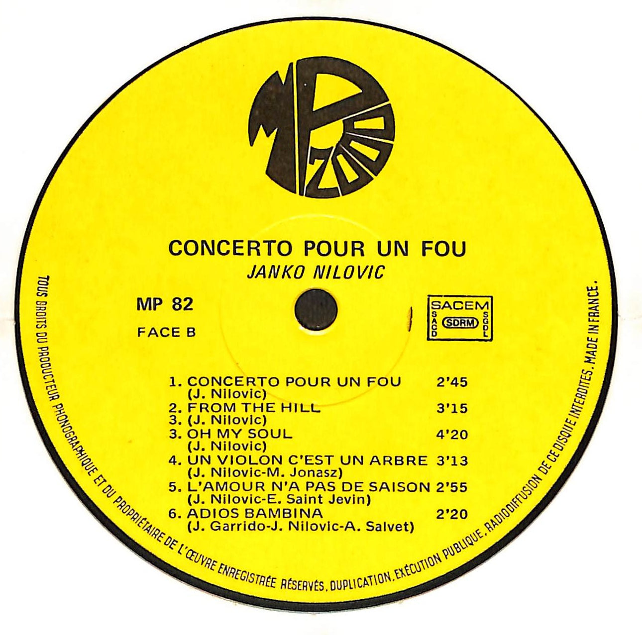 Concerto Pour Un Fou