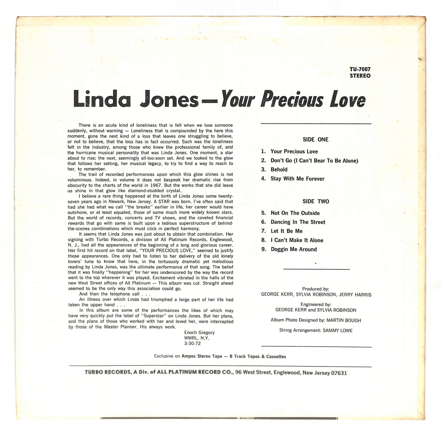 Your Precious Love