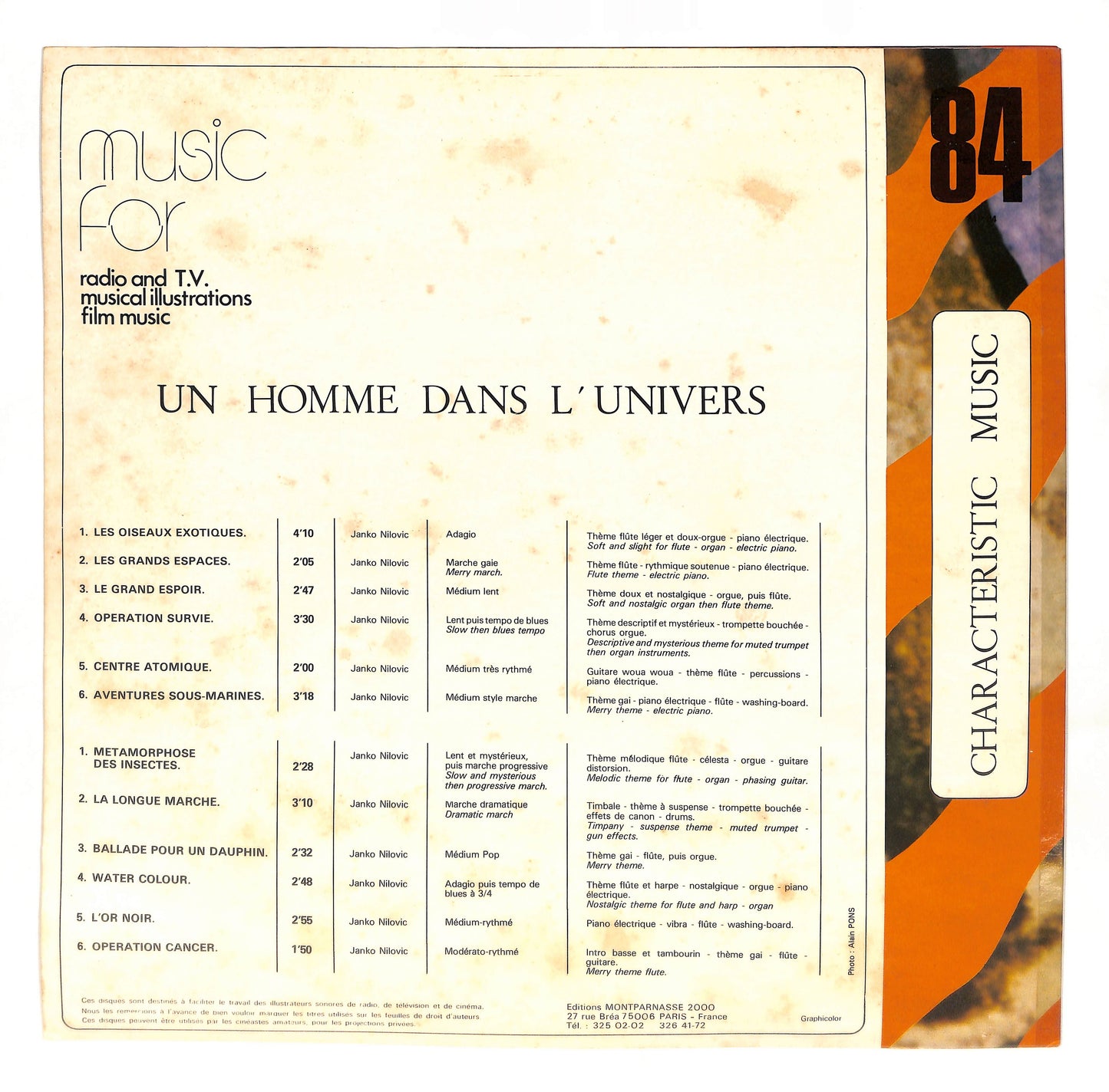 Un Homme Dans L'Univers