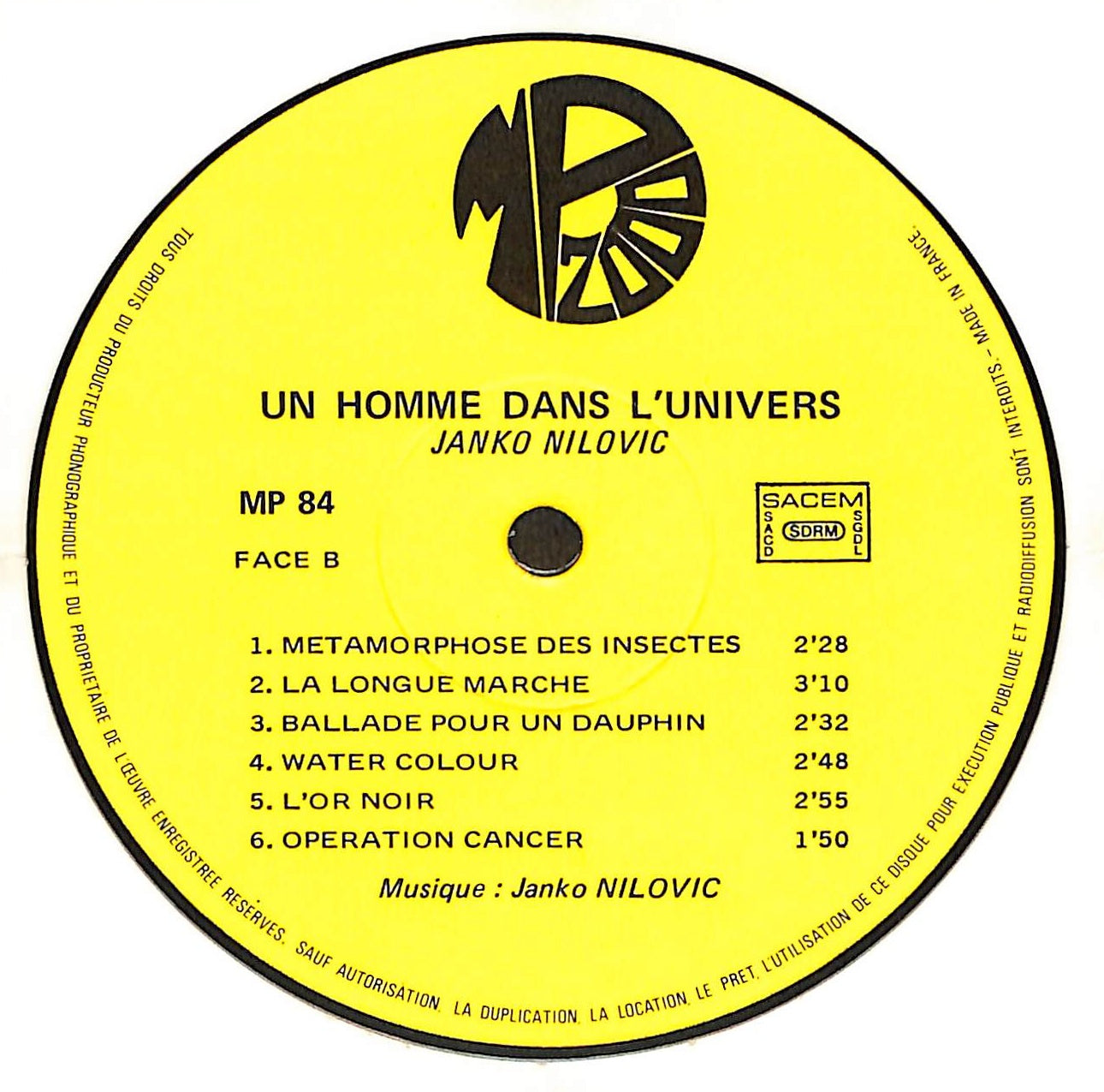 Un Homme Dans L'Univers