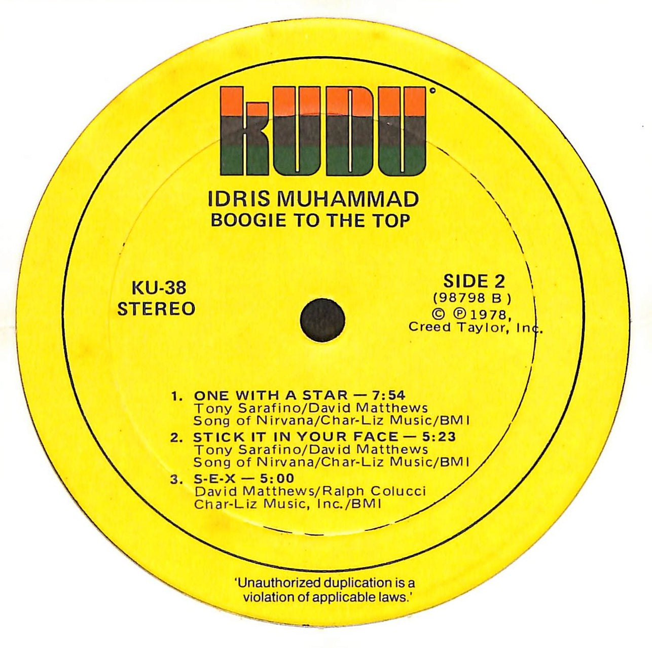 Boogie To The Top