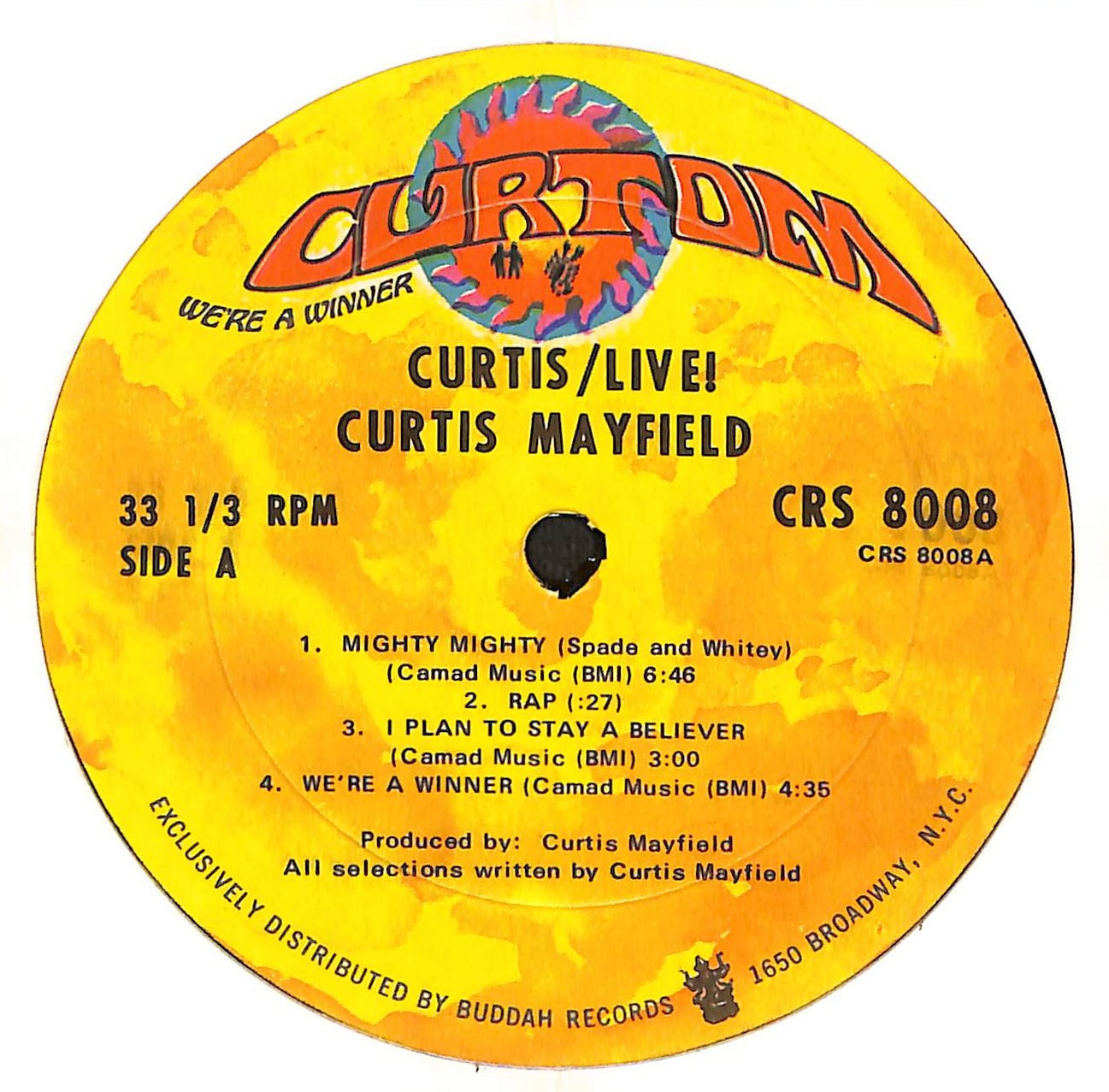 Curtis / Live!