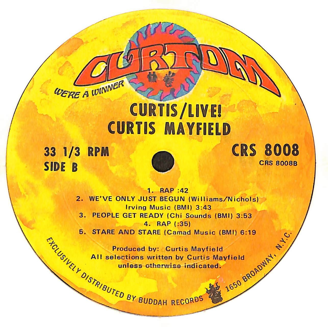 Curtis / Live!