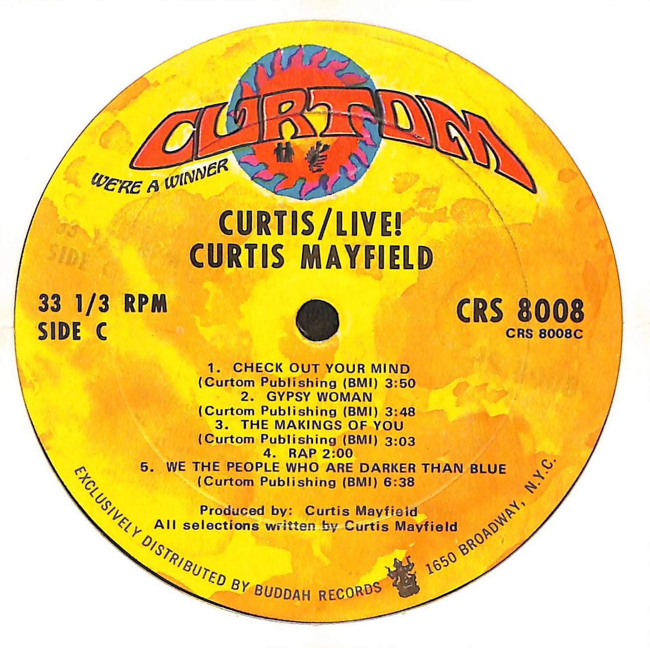 Curtis / Live!