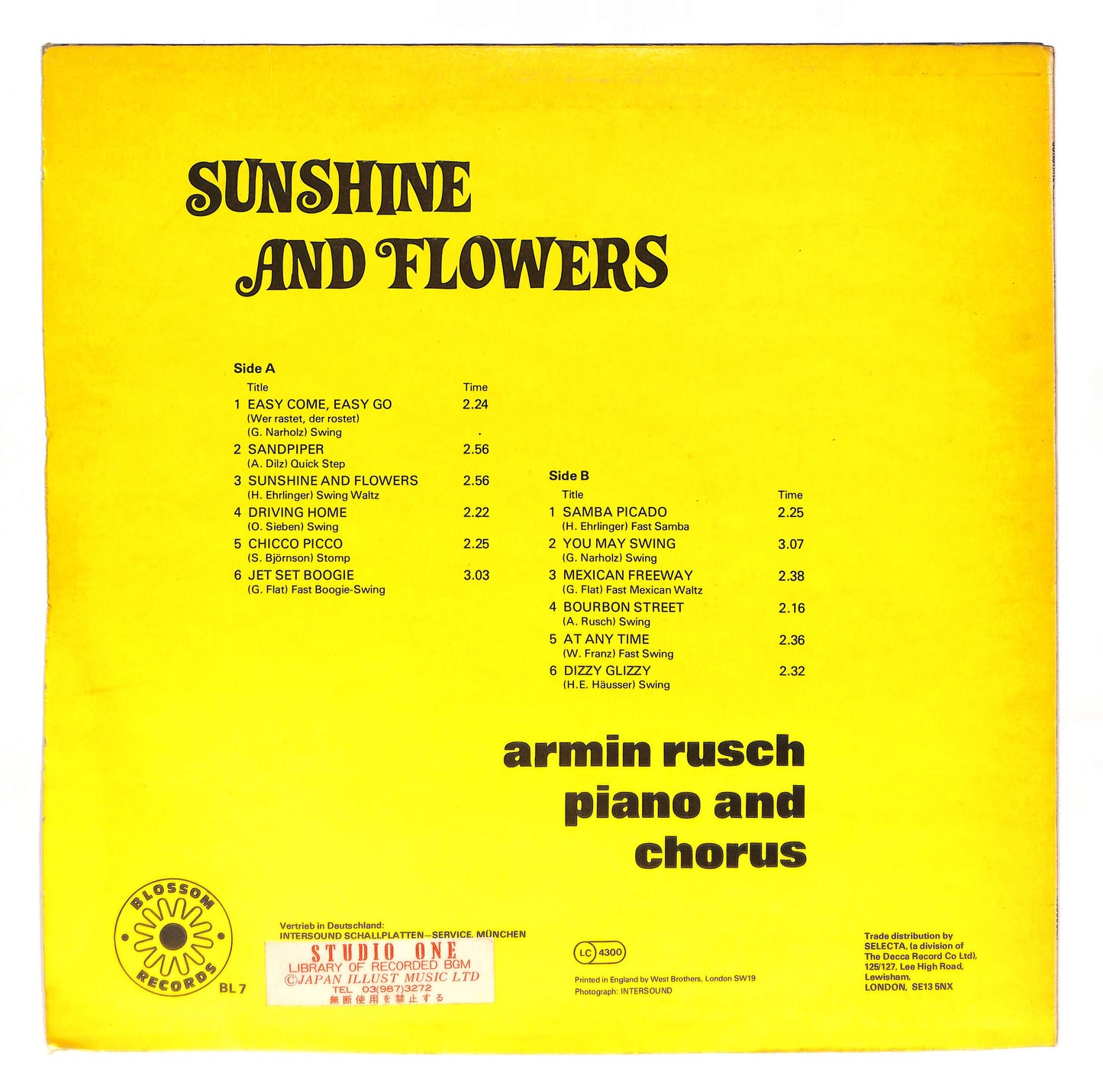 Sunshine And Flowers