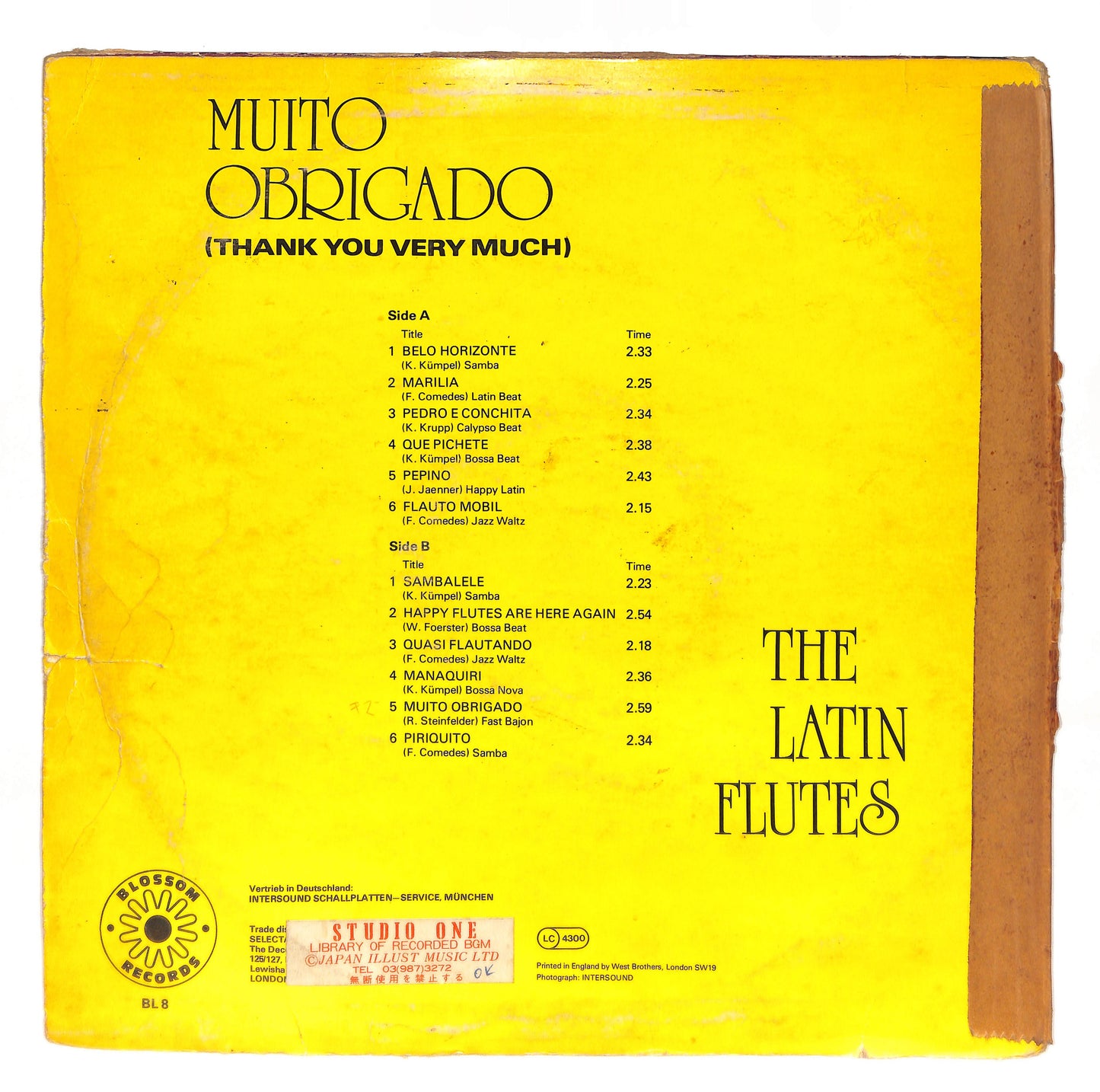 Muito Obrigado (Thank You Very Much)