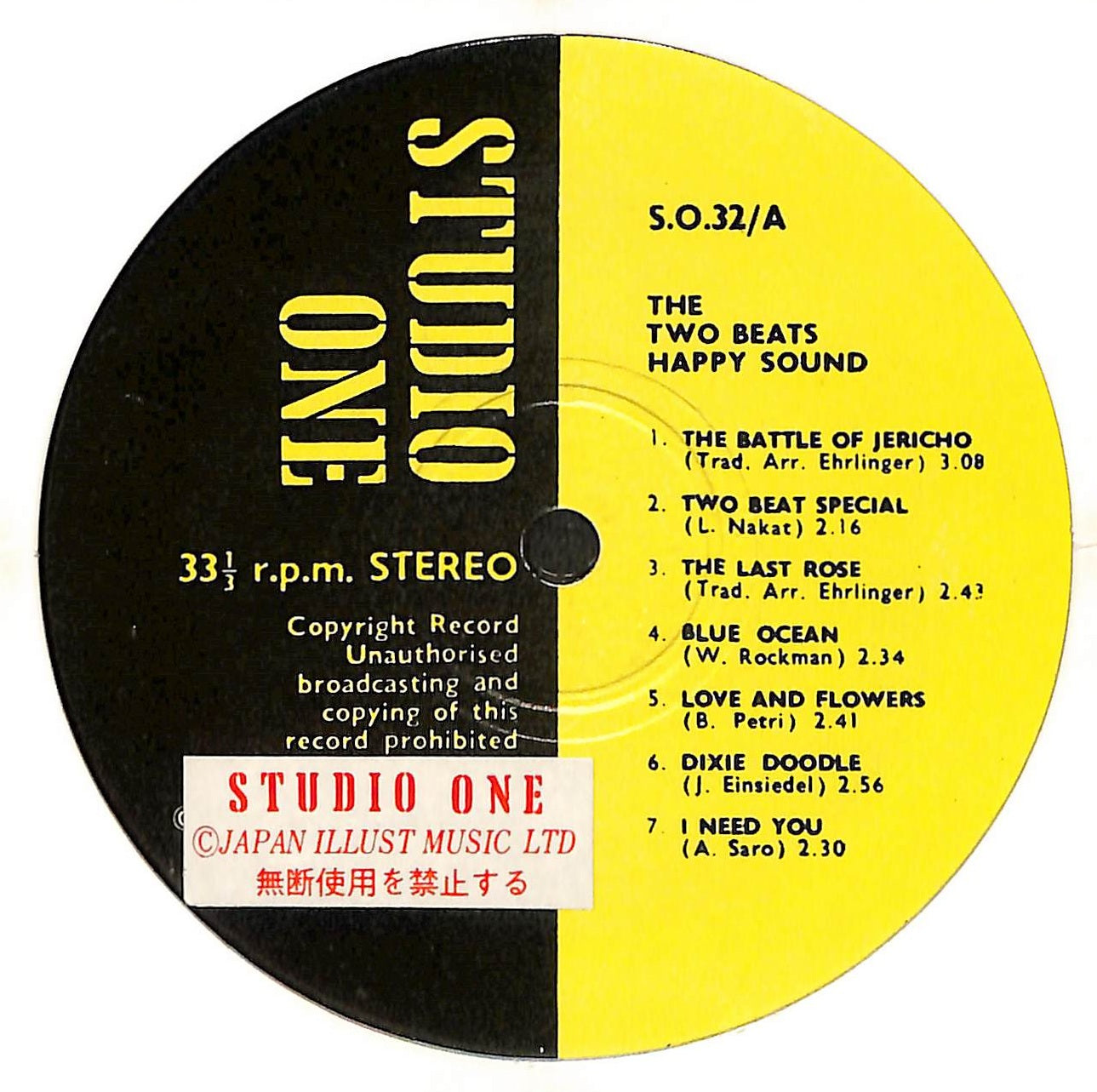 The Two Beats Happy Sound / Billy's Western Brass