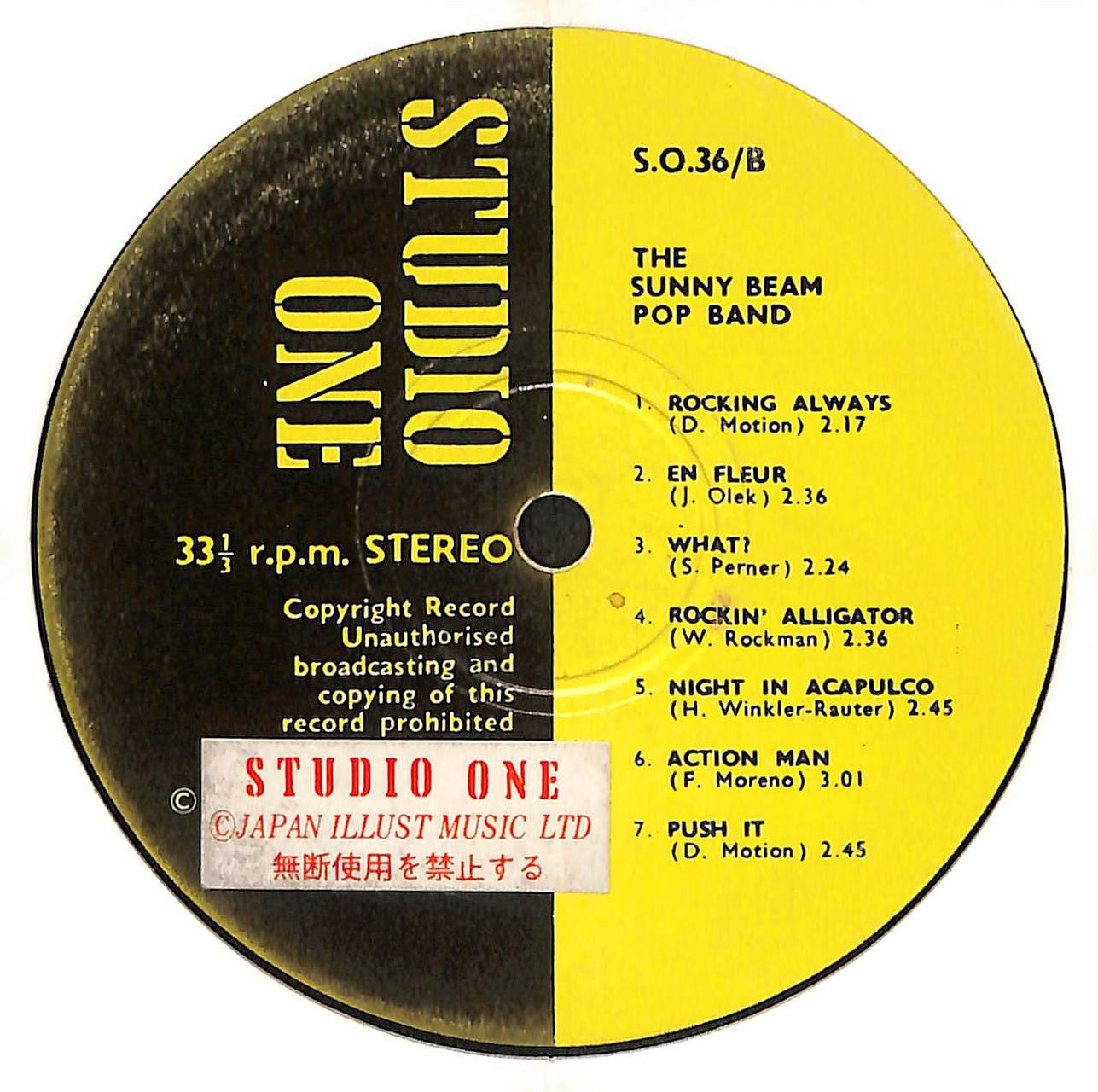 Eric Thoener's Sound Magazine / The Sunny Beam Pop Band