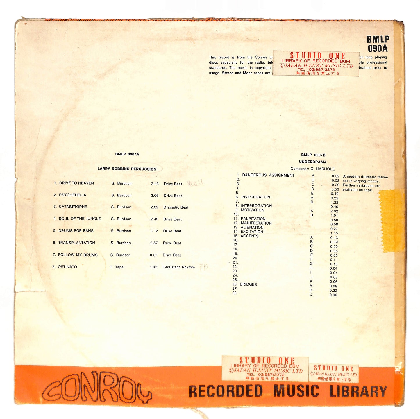 Larry Robbins Percussion / Underdrama