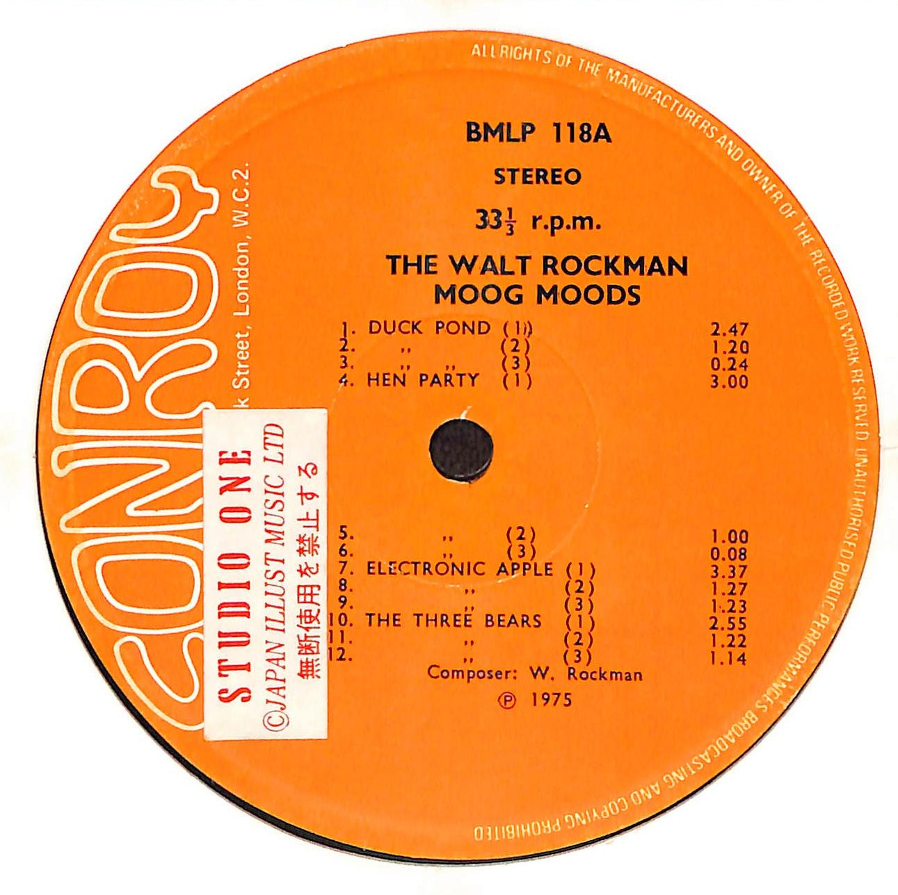 The Walt Rockman Moog Moods