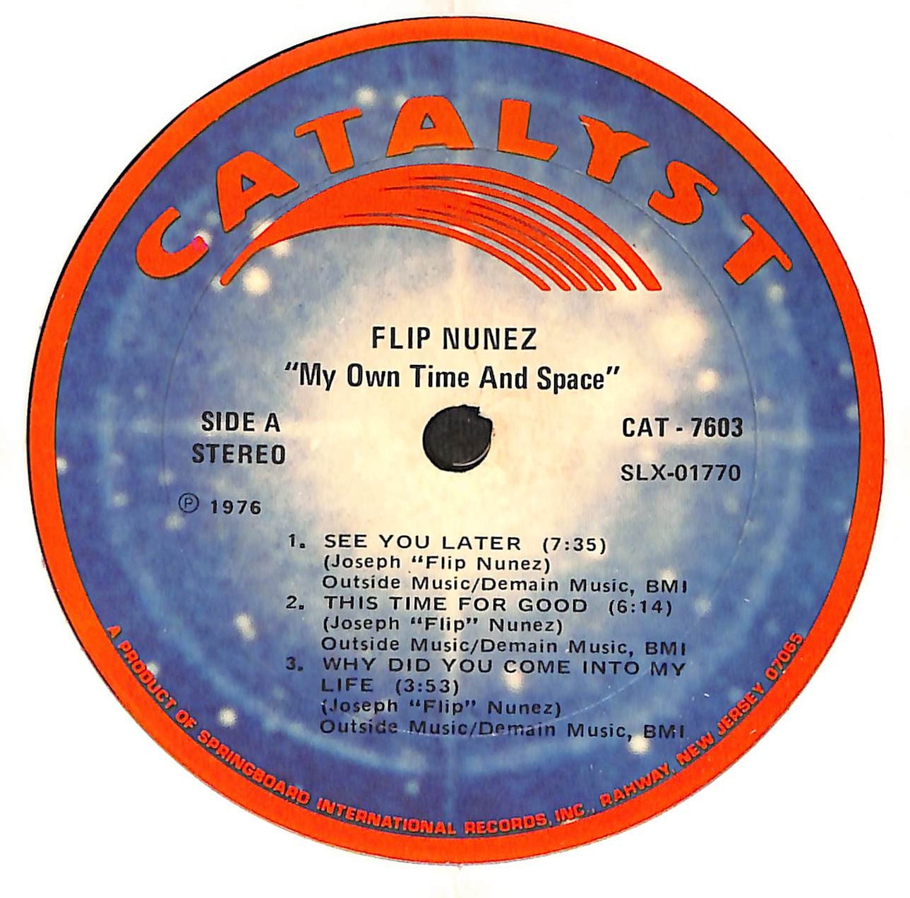 My Own Time And Space