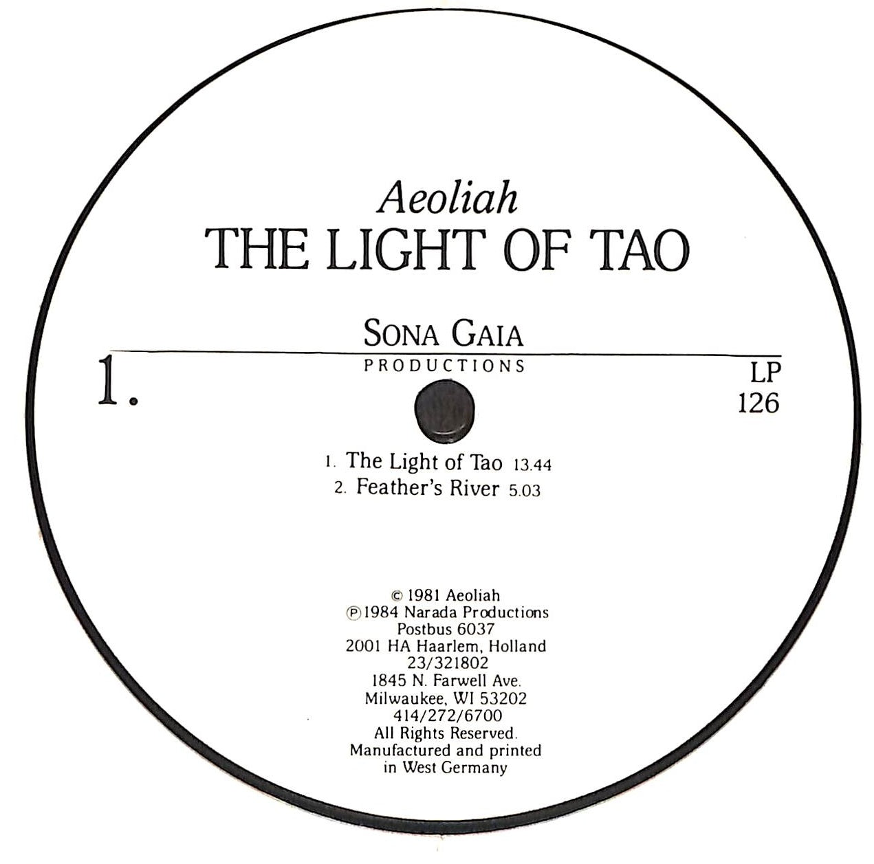 The Light Of Tao - Universal Planetary Music