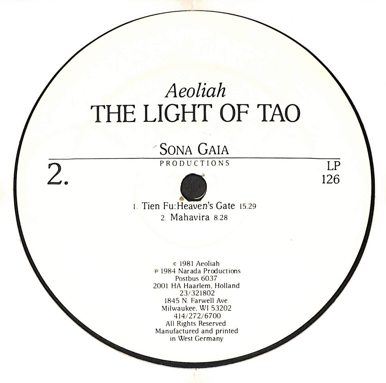 The Light Of Tao - Universal Planetary Music