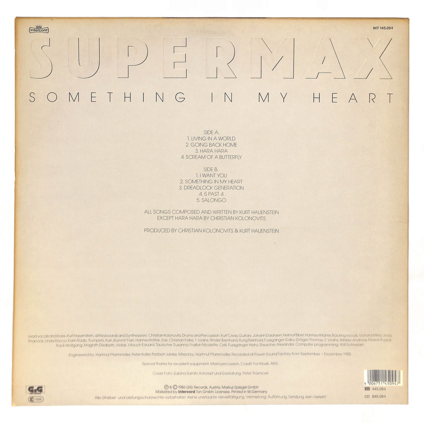 Something In My Heart