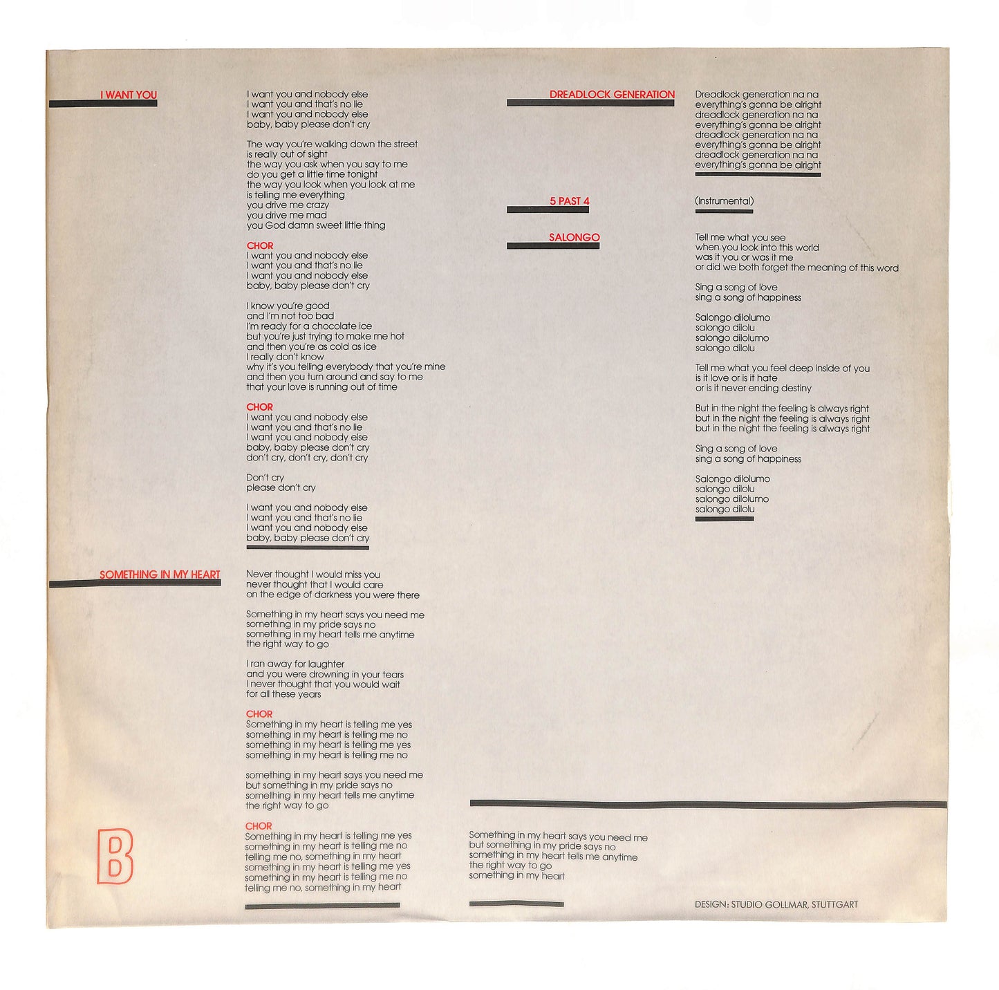 Something In My Heart