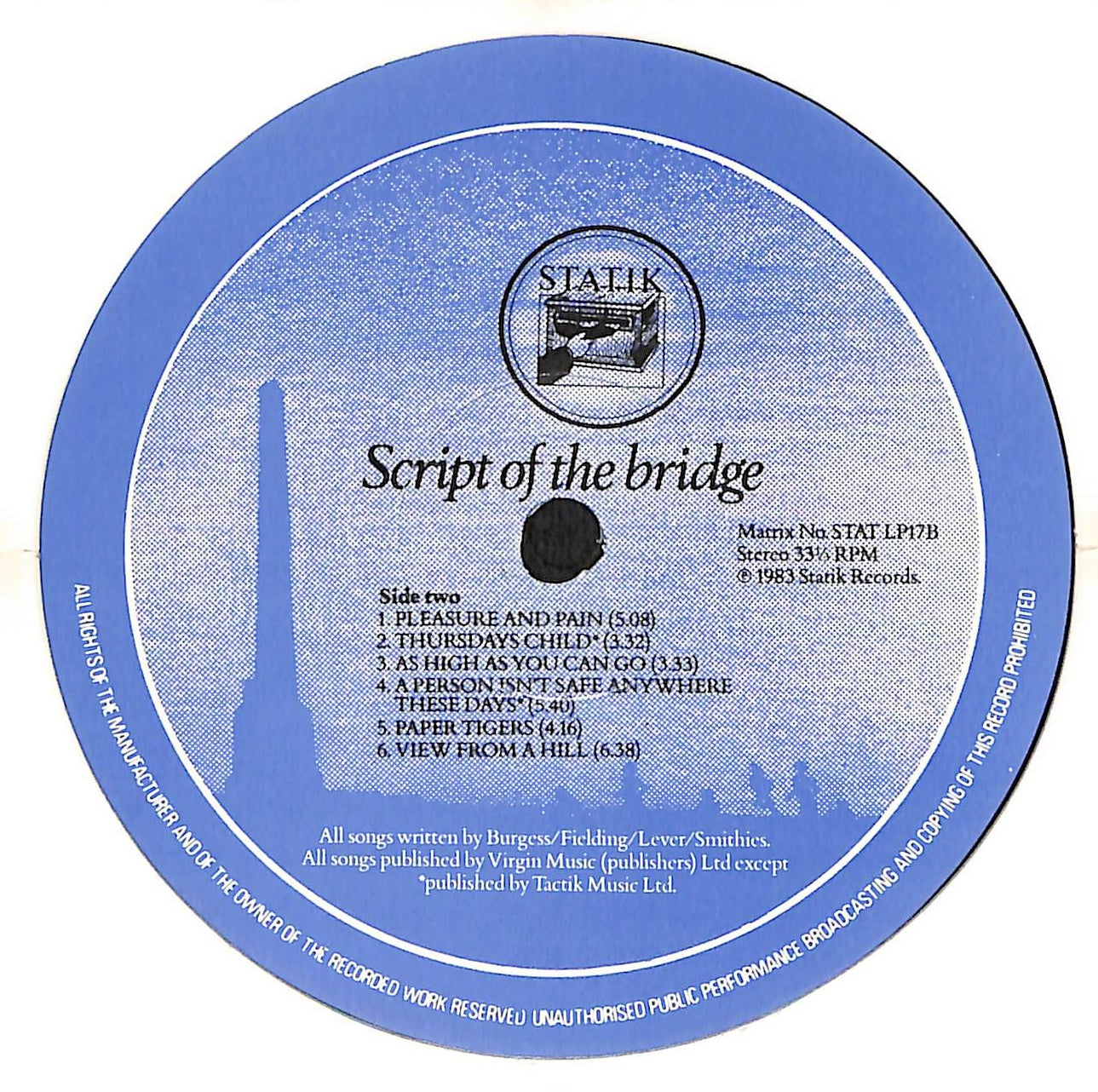 Script Of The Bridge